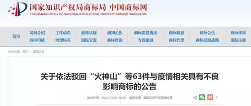 火神山 商標(biāo)被美發(fā)用品公司注冊 網(wǎng)友 只駁回還不夠